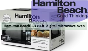 Hamilton Beach 1.3 cubic ft microwave