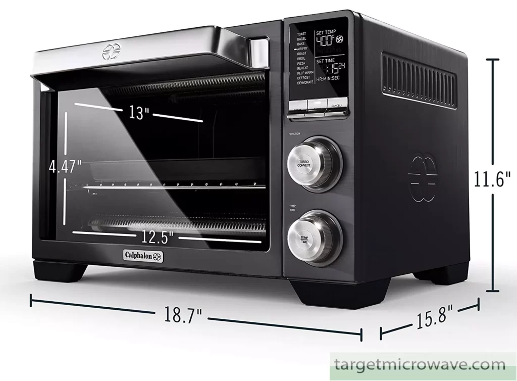 combination microwave toaster oven over range