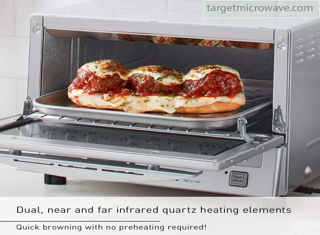panasonic microwave toaster oven combo