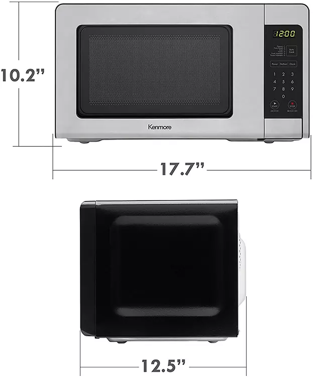 Kenmore dimension 73093 Microwave Oven