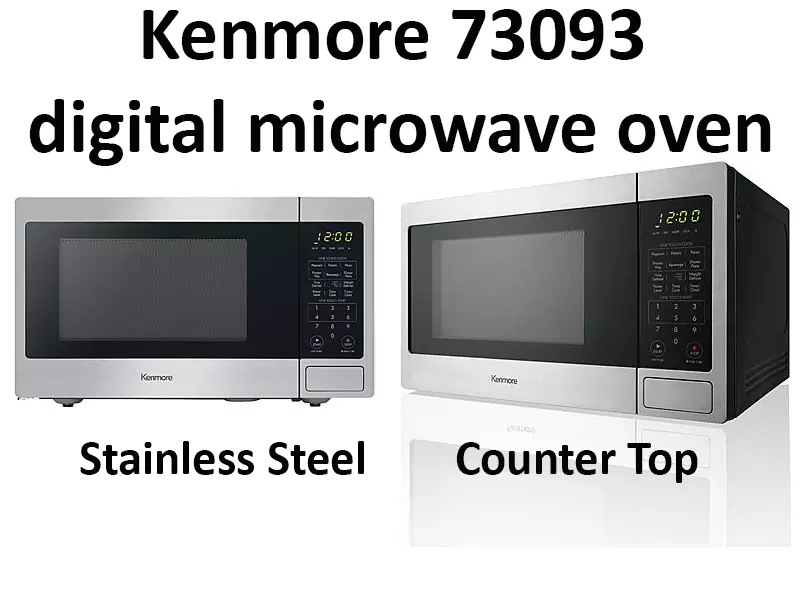 Kenmore 73093 countertop Microwave Oven