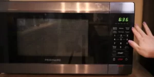 how to set microwave time