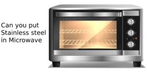Can you put Stainless steel in Microwave