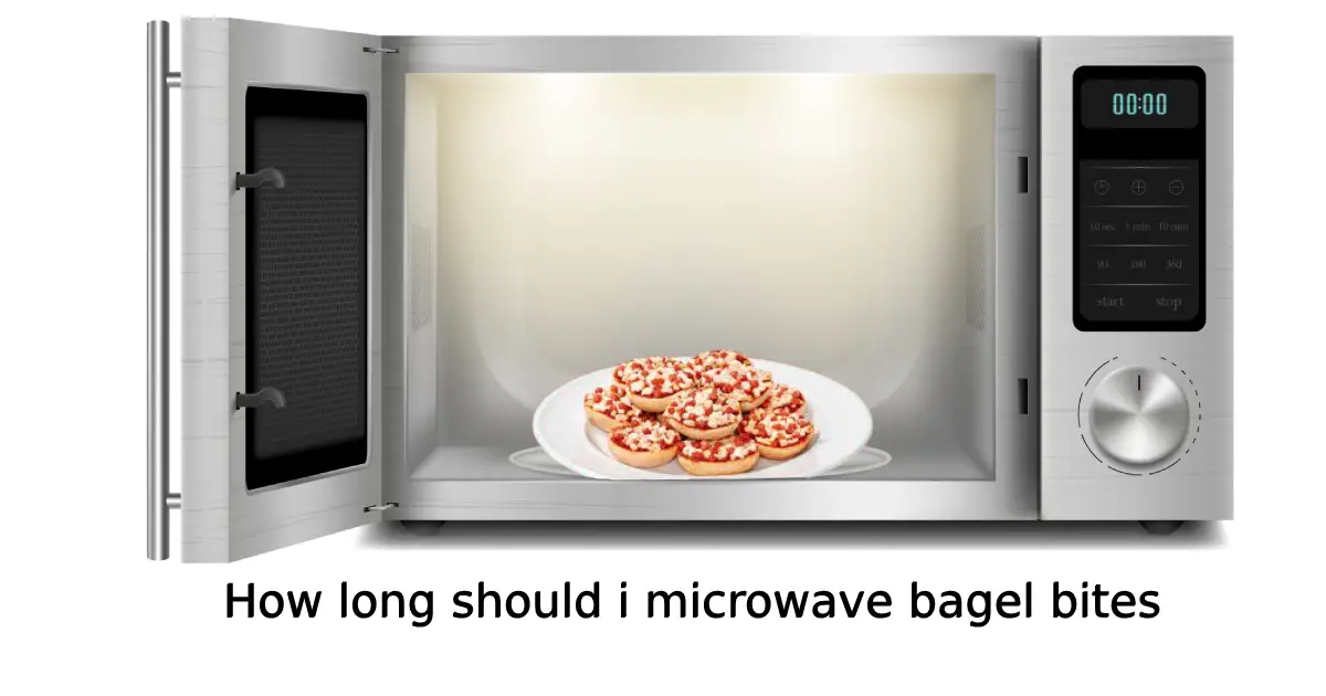 How long should i microwave bagel bites