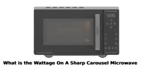 What is the Wattage On A Sharp Carousel Microwave