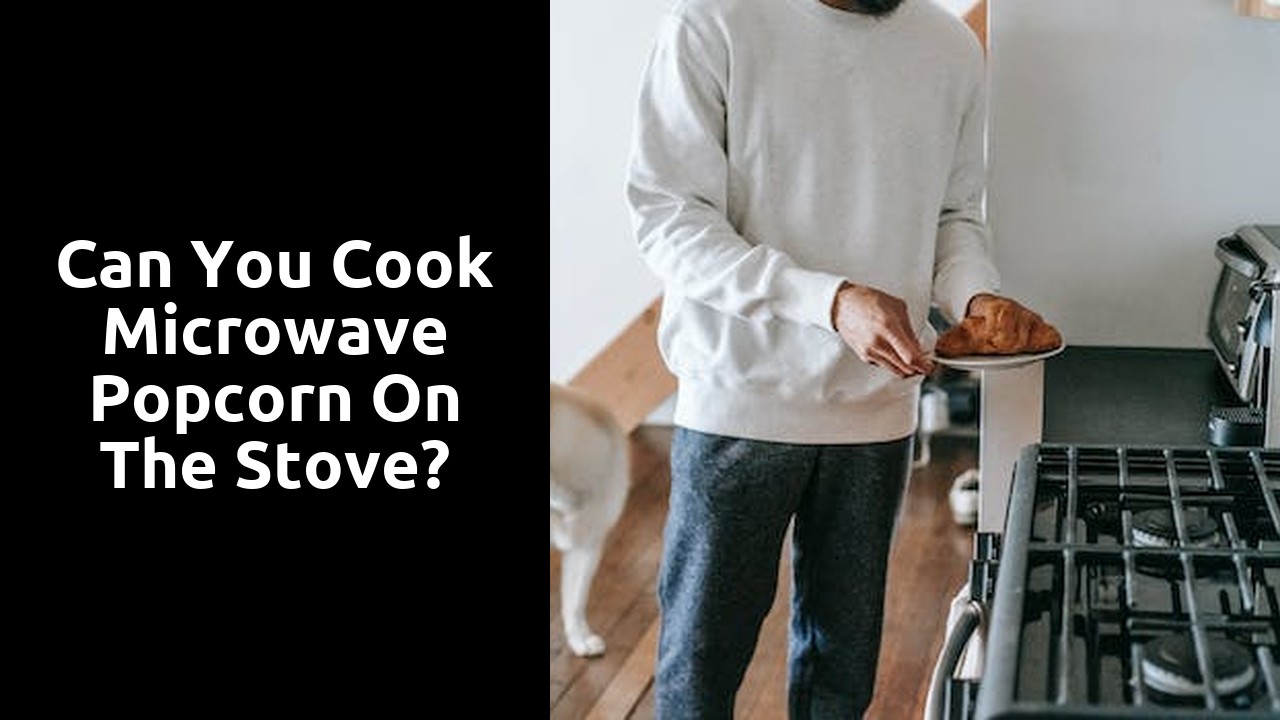 Can you cook microwave popcorn on the stove?