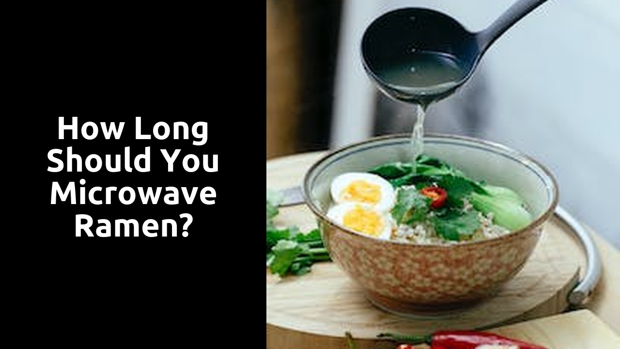 How long should you microwave ramen?