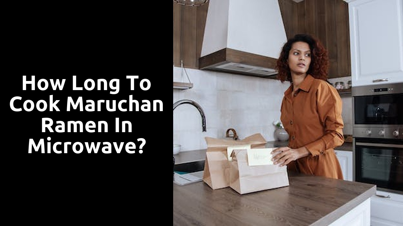 How long to cook maruchan ramen in microwave?