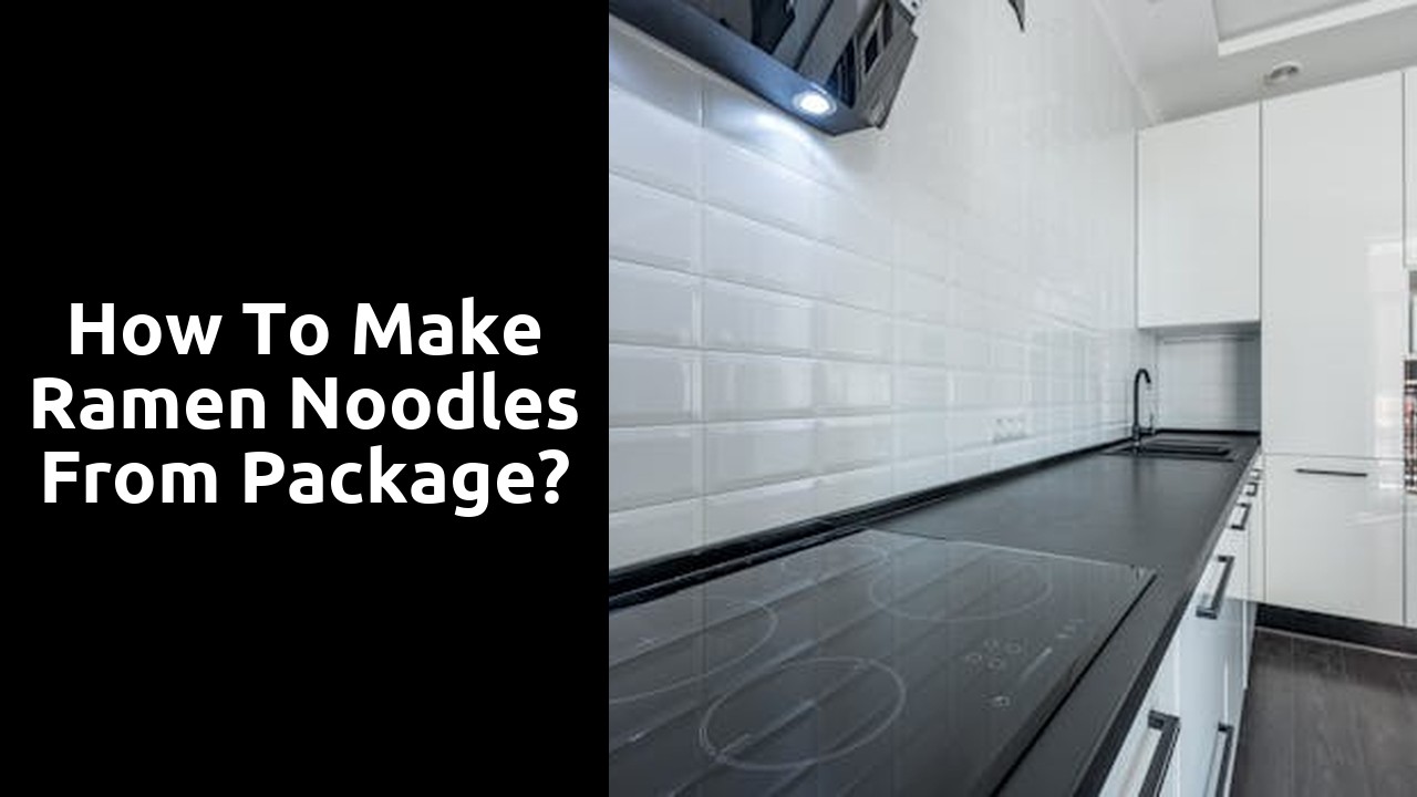 How to make ramen noodles from package?