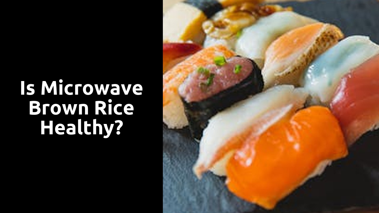 Is microwave brown rice healthy?